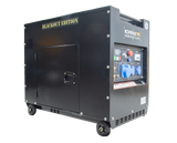 KOMPAK KD8000SE aggregat 6300W - Diesel - Forvarming- ATS - 27 Liter