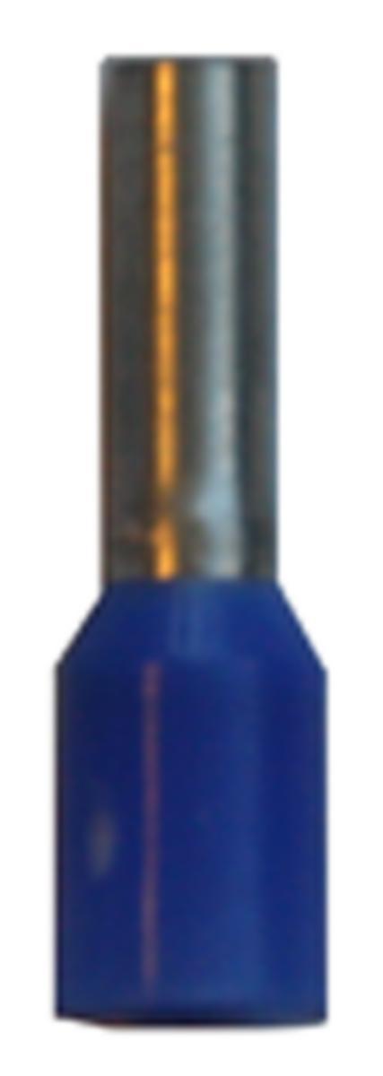 Endehylse.isol 2.5mm2 blå HL. Abiko