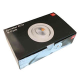 Downlight Sg Junistar ECO 8pack  HVIT 3000K 8 stk i pak